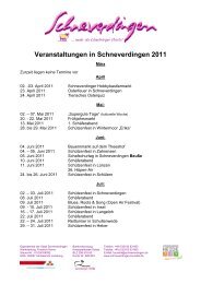 Veranstaltungen in Schneverdingen 2011 - Viatoura