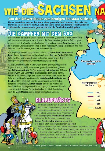 Die Abrafaxe in Sachsen