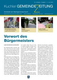 Vorwort des Bürgermeisters - Gemeinde Kuchl