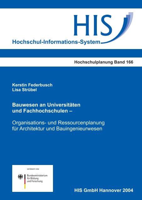 Bauwesen an Universitäten und Fachhochschulen