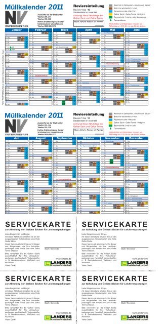 servicekarte - Städtereinigung Gerke