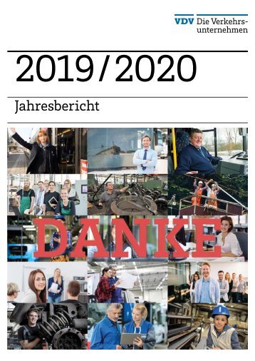 VDV Jahresbericht 2019/2020