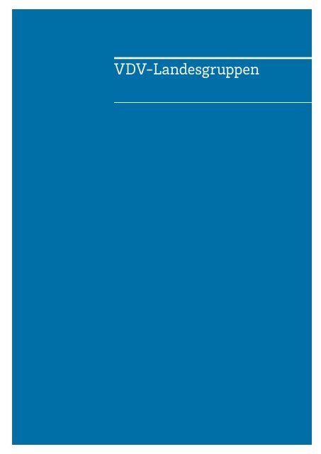 VDV Jahresbericht 2019/2020