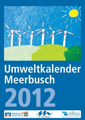 Umweltkalender 2012 - Stadt Meerbusch