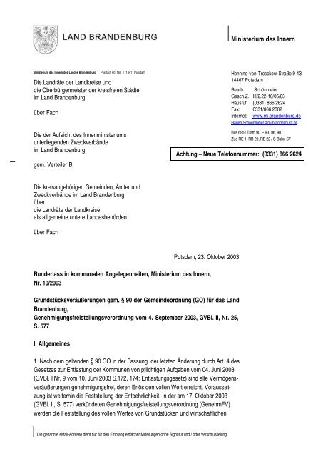 Die Landrate Der Landkreise Und Ministerium Des Innern Des