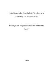 Naturhistorische Gesellschaft Nürnberg e.V. Abteilung für ...