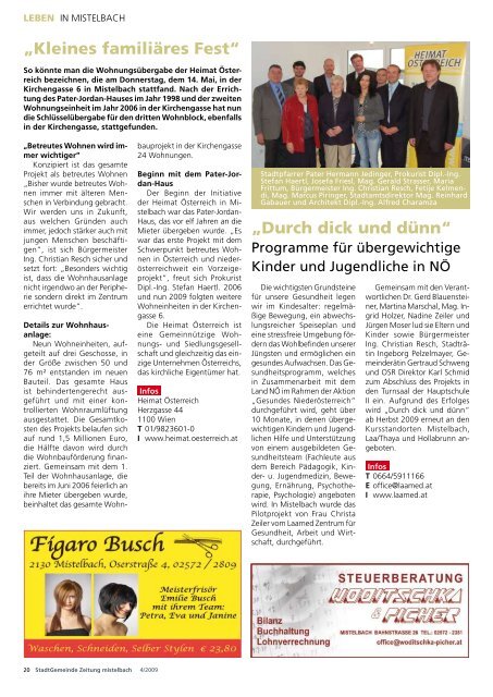 Gemeindezeitung 2009/4 (9,59 MB) - Mistelbach