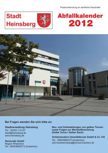 Abfallkalender 2012 - Karken