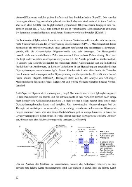 Quantitative Analyse von Protein-Massenspektren