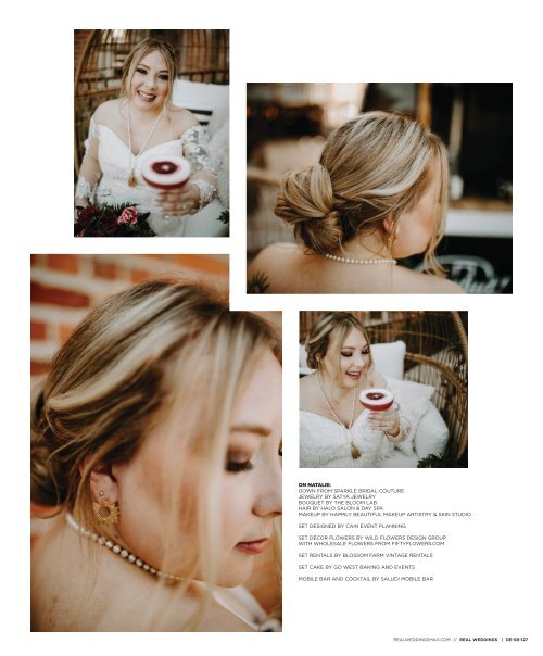 Real Weddings Magazine's “Sugar Rush“ Cover Model Finalist Shoot - Fall 2020 - Featuring some of the Best Wedding Vendors in Sacramento, Tahoe and throughout Northern California!