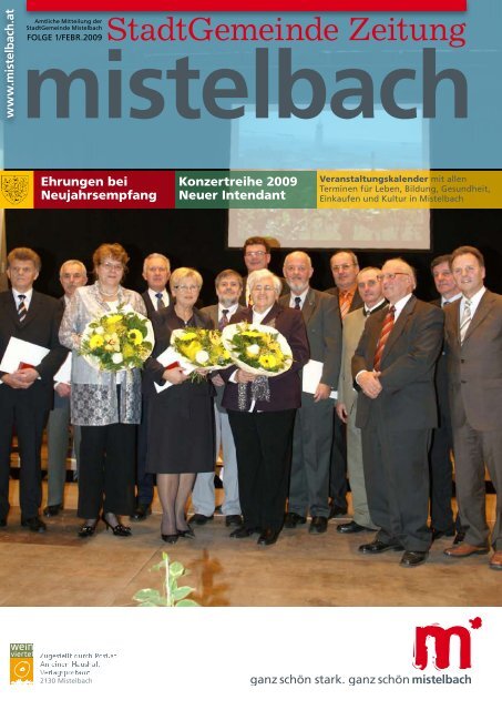 Gemeindezeitung 2009/1 (3,20 MB) - Mistelbach