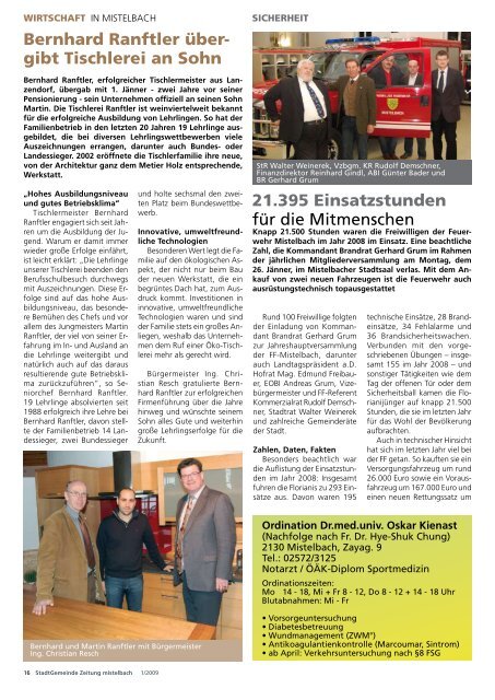 Gemeindezeitung 2009/1 (3,20 MB) - Mistelbach