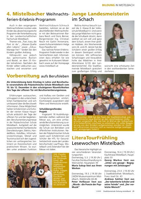 Gemeindezeitung 2009/1 (3,20 MB) - Mistelbach