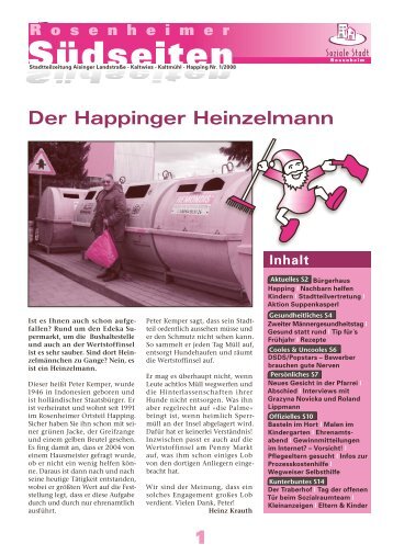 1 Der Happinger Heinzelmann - Stadtteilverein Happing eV