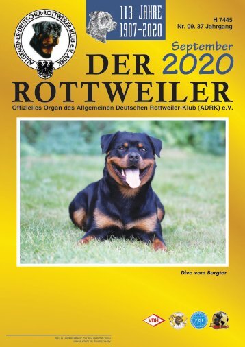 Der Rottweiler - Ausgabe September 2020