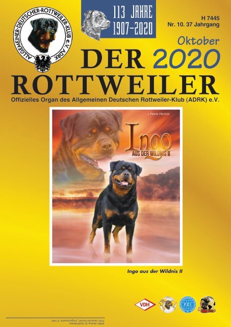 Der Rottweiler - Ausgabe Oktober 2020