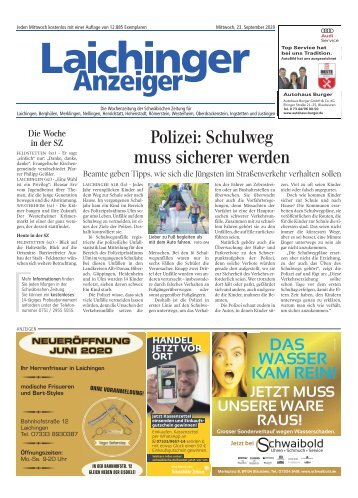 Laichinger Anzeiger 23.09.2020