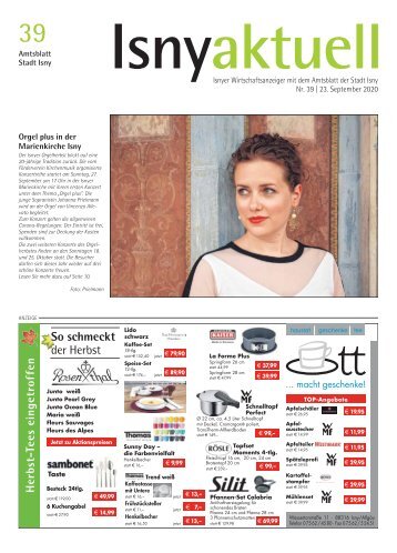 Isny Aktuell 23.09.2020