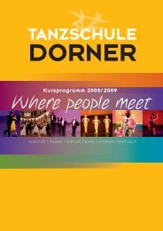 Specials - Tanzschule Dorner