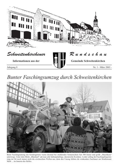 Schweitenkirchener R u n d s c h a u - Gemeinde Schweitenkirchen