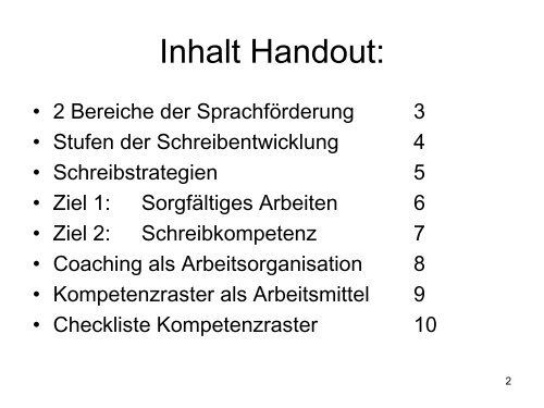 Deutsch als Zweitsprache - DaZ Deutsch für alle - Literalität