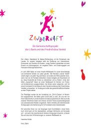 Die Einreichungen 2009 als PDF-Dokument - Zauberhaft - L-Bank