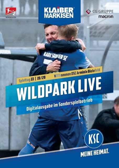 Wildpark Live - KSC-Stadionmagazin gegen Arminia Bielefeld