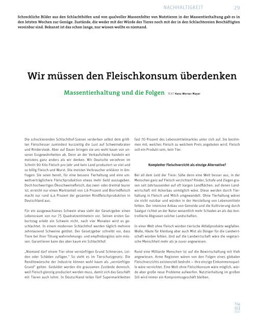 M das Magazin für Wirtschaft und Gesellschaft - Darmstadt No. 03 2020