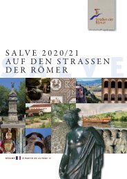 SALVE auf den Straßen der Römer