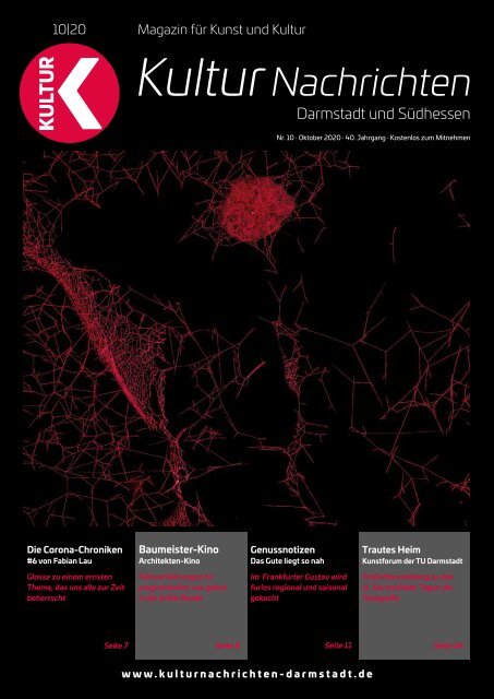 Kulturnachrichten für Darmstadt und Südhessen - 10-2020