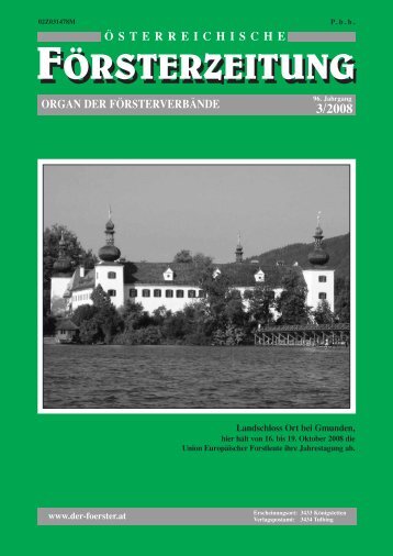 3/2008 - Der Verband Österreichischer Förster