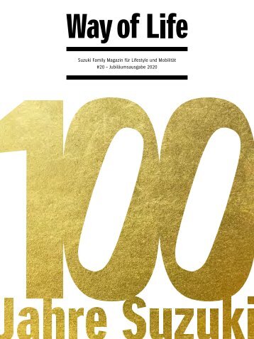 Suzuki Way of Life Magazin Herbst 2020