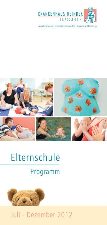 "Elternschule" 2. Hälfte 2012 - Krankenhaus Reinbek