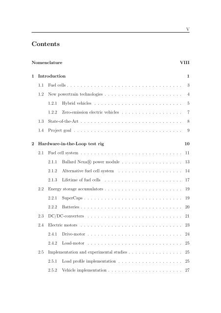 Modeling, Simulation, and Concept Studies of a Fuel Cell Hybrid ...