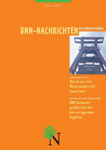 bnn-nachrichtennaturkosthandel - BNN Herstellung und Handel eV