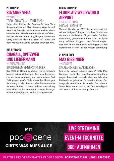 POPSCENE Oktober 10/2020