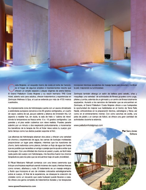 Spa & Wellness MexiCaribe 39 | Otoño 2020