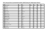 PSV Löningen Ehren Vereinsmeisterschaften 2006 Prüfung Nr.5 ...