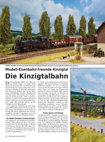 Die Kinzigtalbahn - Modell-Eisenbahn-Freunde-Kinzigtal
