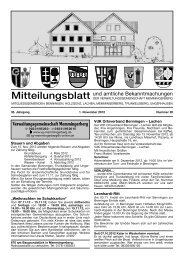 Drittletztes Mitteilungsblatt - Verwaltungsgemeinschaft ...