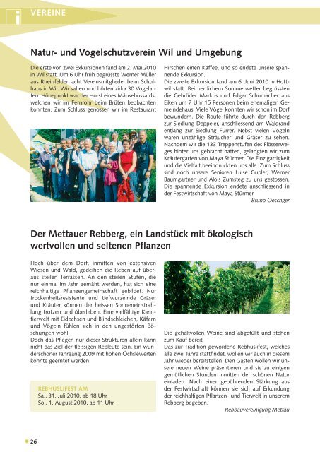 Info Gemeinde Mettauertal Einladung zur Bundesfeier 2010