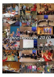 Jahresbericht 2010 - Evangelisch-reformierte Kirchgemeinde Saatlen