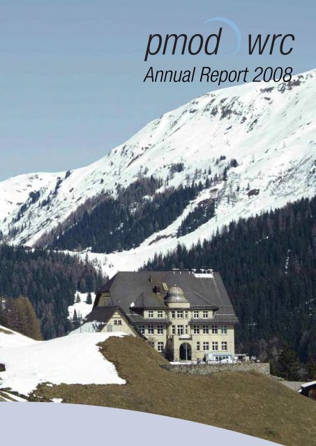 Jahresbericht 08 - PMOD/WRC