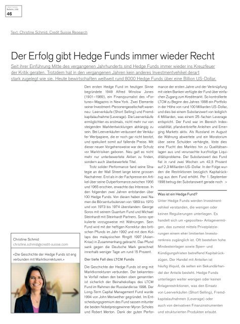 Thema Feuer: Heisse Variationen - Credit Suisse eMagazine ...