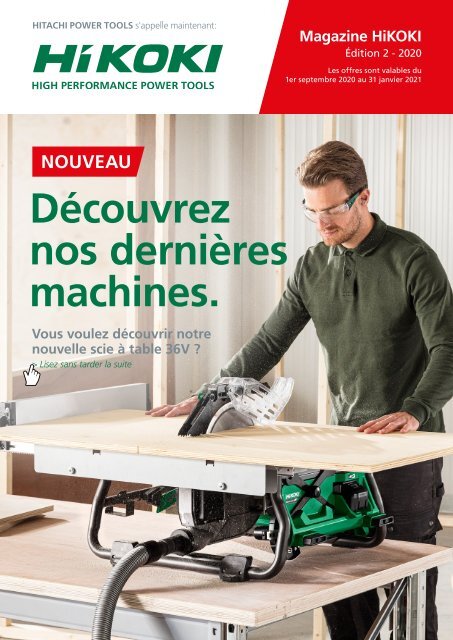 Perceuse-Visseuse HIKOKI DS18DBSLW6Z (Machine seule Coffret HSC II)