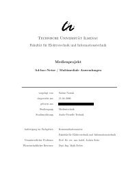Technische Universität Ilmenau Fakultät für Elektrotechnik und ...
