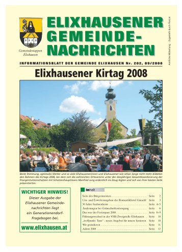 01 Gemeinde Okt. 2008 - Elixhausen