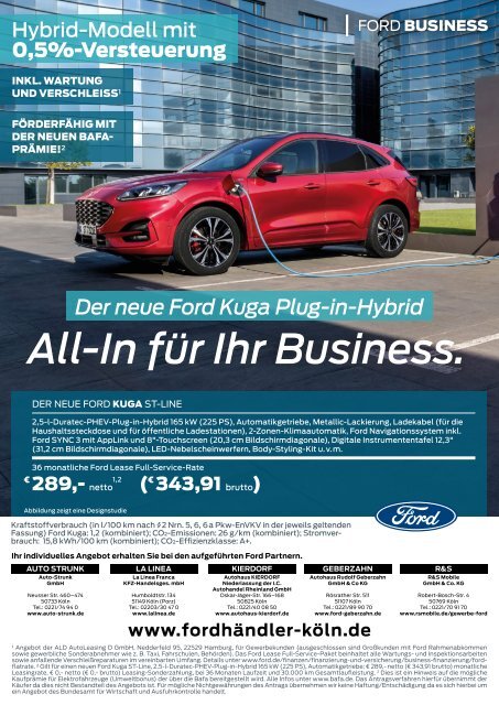 Die Wirtschaft Köln - Ausgabe 05 / 2020