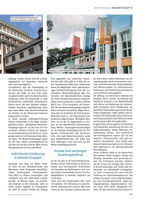 Die Wirtschaft Köln - Ausgabe 05 / 2020