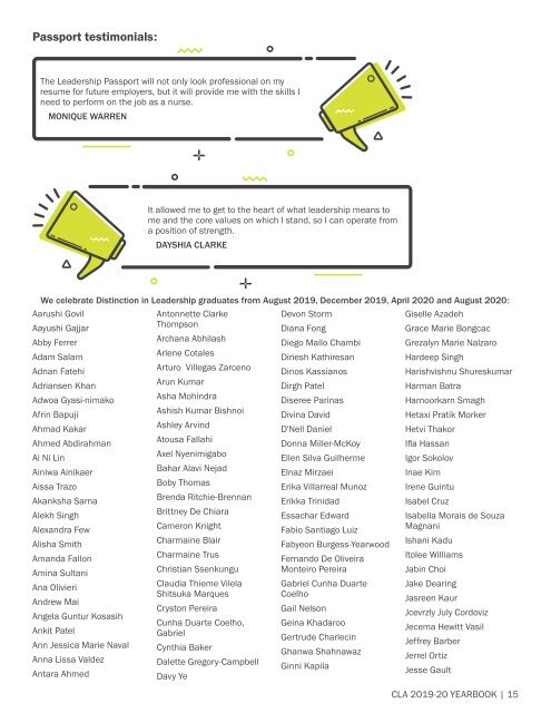 Leadership Academy Yearbook Flipbook 2019-2020